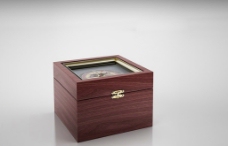 木盒复古指南针高精模型图片