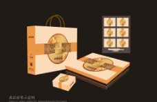 月饼礼盒（源文件为展开平面图）图片