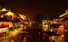 乌镇 夜景图片