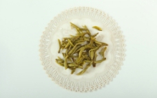 龙井茶 越乡龙井 绿茶 茶梗图片